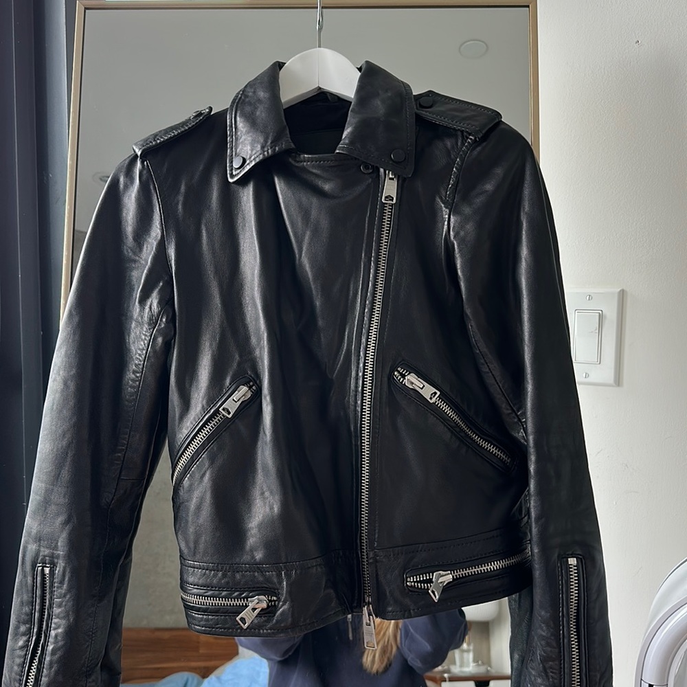 All Saints Leather Jacket